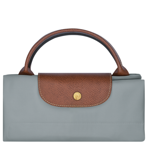 Le Pliage Original M Travel bag , Steel - Recycled canvas - View 7 of  7