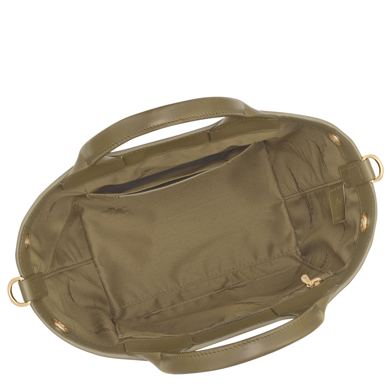 Le Roseau S 手提包 , 橄榄绿 - 皮革  - 查看 6 7