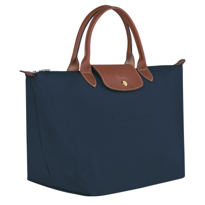 Le Pliage Original 手提包 M, 海军蓝色