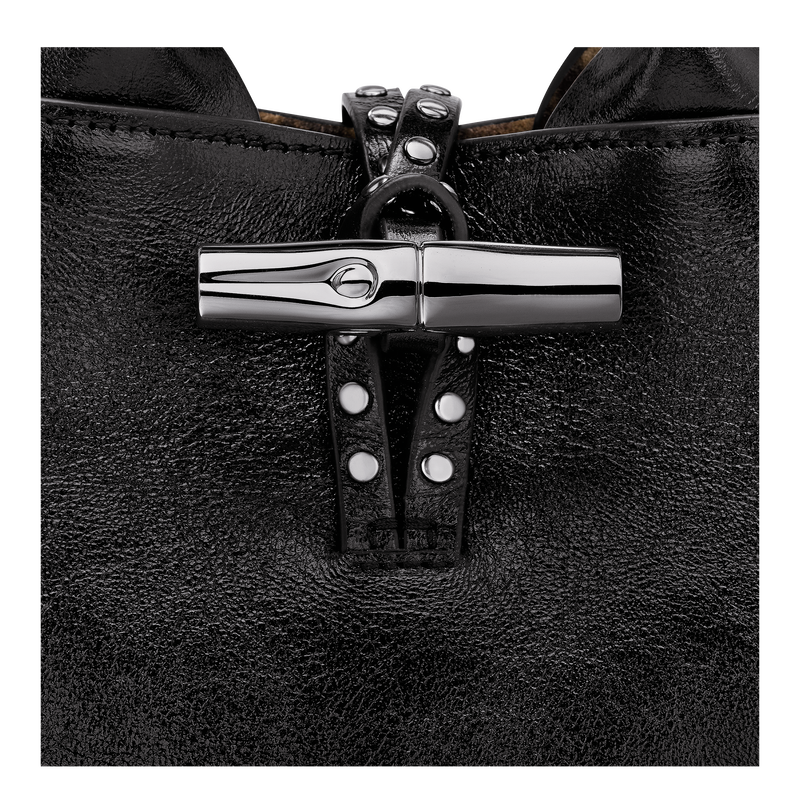 Le Roseau XS Handbag , Black - Leather  - View 6 of  6