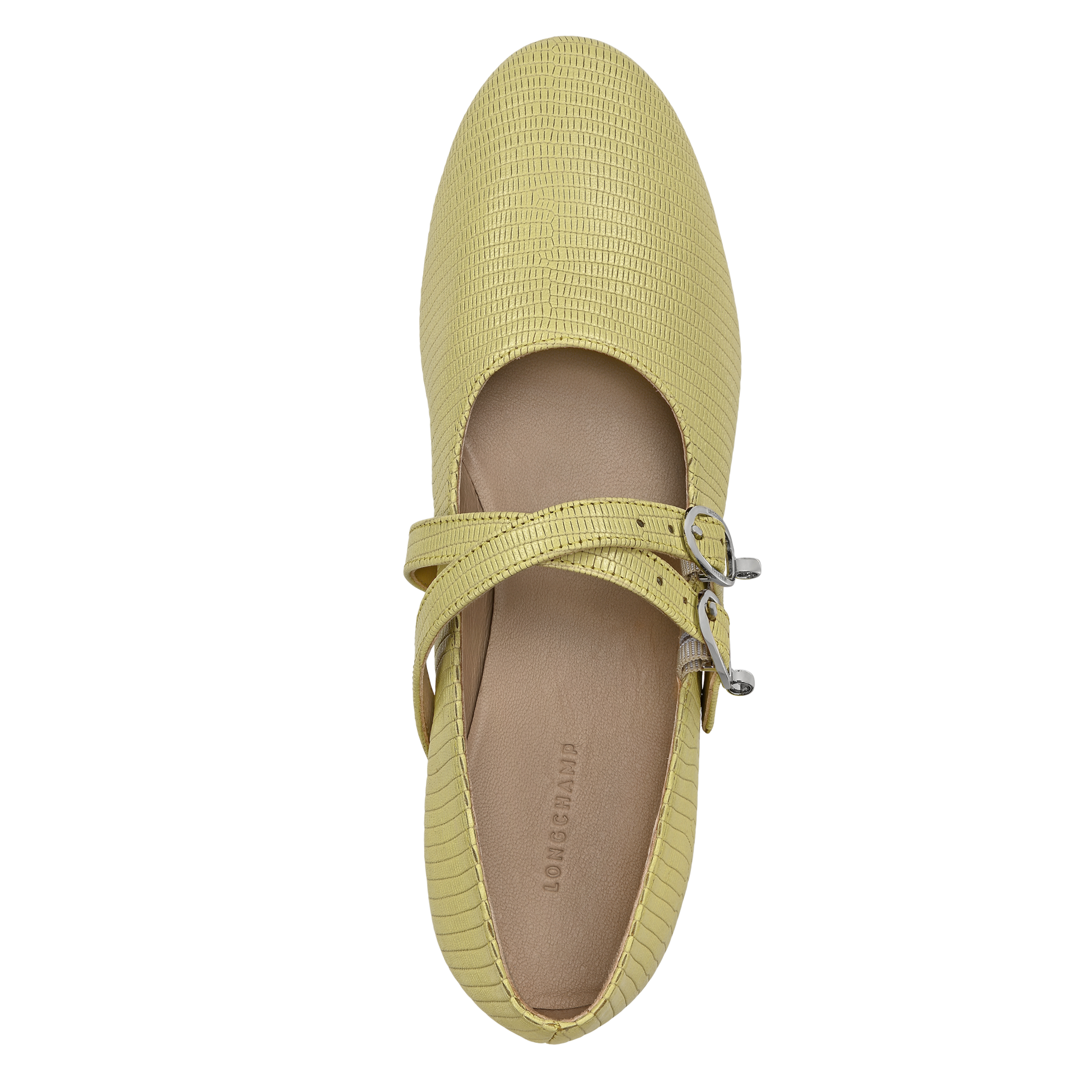 Le Foulonn&eacute; Ballerinas, Lime