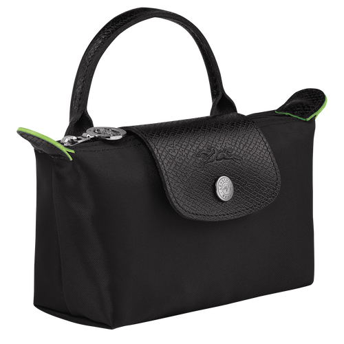 Le Pliage Green 化妆包 , 黑色 - 再生帆布 - 查看 3 6