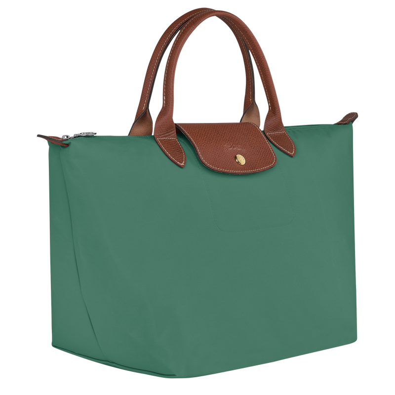 Le Pliage Original M Handbag , Sage - Recycled canvas  - View 3 of  5