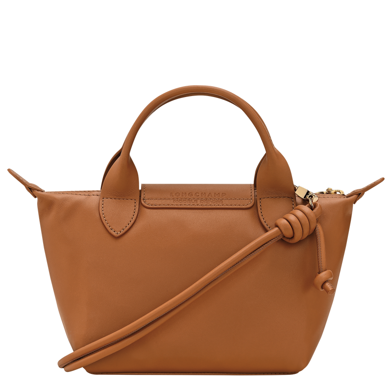 Le Pliage Xtra XS 手提包 , 腰果棕 - 皮革  - 查看 4 5