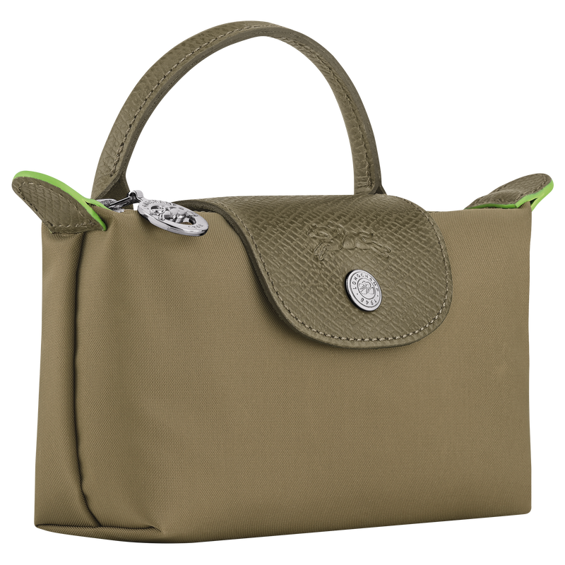 Le Pliage Green 化妆包 , 洋蓟绿 - 再生帆布  - 查看 3 6