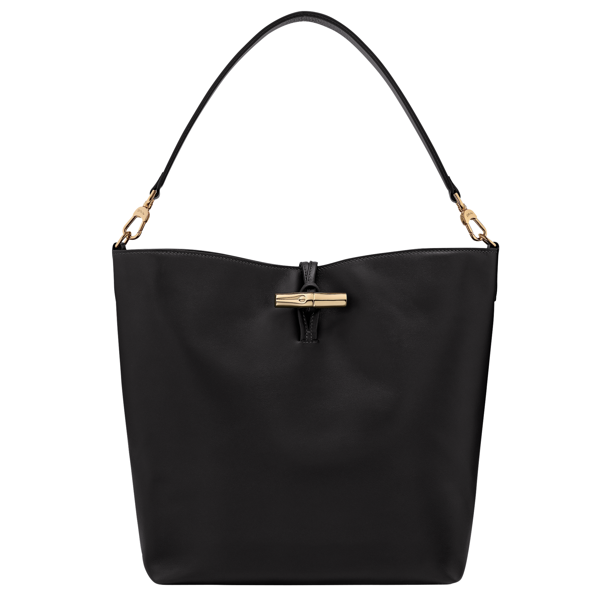 Hobo bag M, Black - View 1 of
5 - zoom in Le Roseau Hobo bag M, Black
