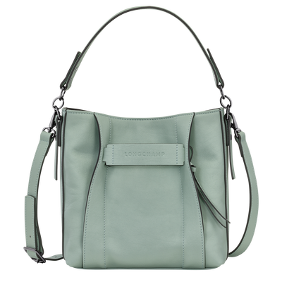 Longchamp 3D S 斜挎包 , 马鞭草绿 - 皮革