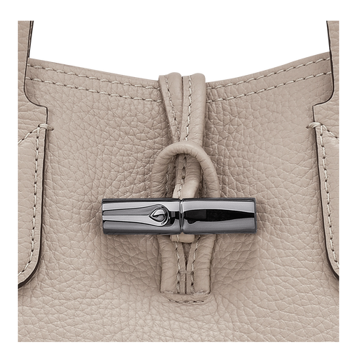 Roseau Essential M Tote bag , Clay - Leather - View 6 of  6