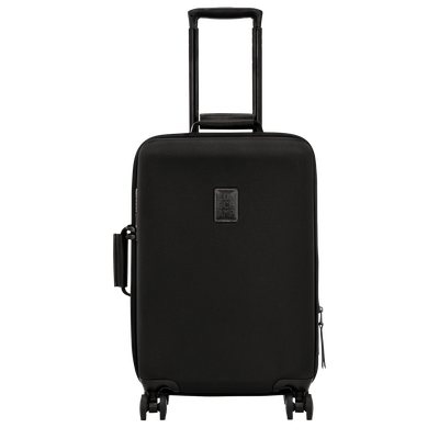 Boxford S Suitcase , Black - Recycled canvas