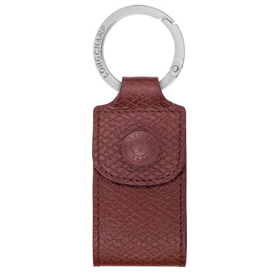 Le Pliage Original 钥匙扣 , 勃艮第色 - 皮革