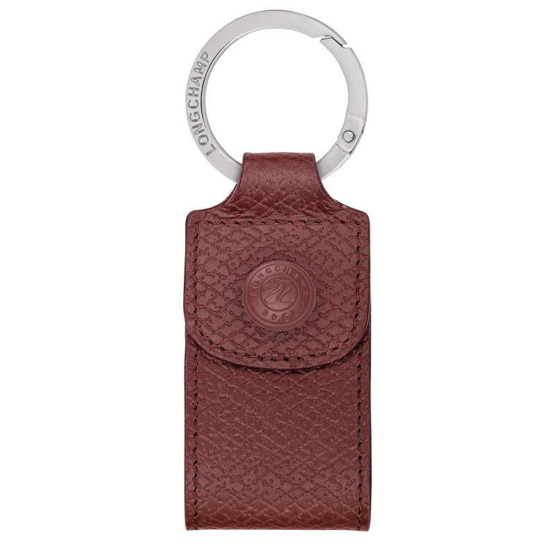 Le Pliage Original Key ring , Burgundy - Leather  - View 1 of  1