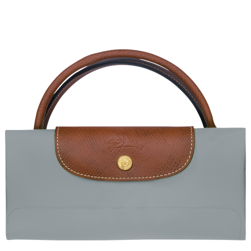 Le Pliage Original S Travel bag , Steel - Recycled canvas - View 7 of  7