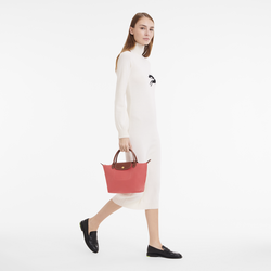 Le Pliage Original S 小号手提包 , 石榴汁红 - 再生帆布
