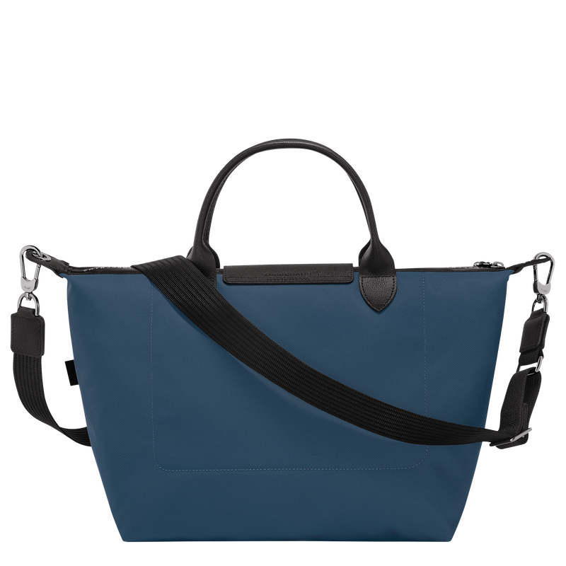 Le Pliage Energy L Handbag , Dark Purple - Recycled canvas  - View 4 of  5