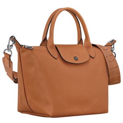 Le Pliage Xtra S 手提包 , 腰果棕 - 皮革
