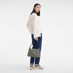 Le Pliage Xtra M Hobo bag , Turtledove - Leather
