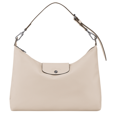 Le Pliage Xtra XL Hobo 袋 , 米白色 - 皮革