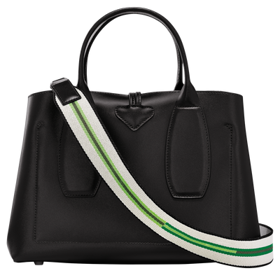 Le Roseau Handbag M, Black