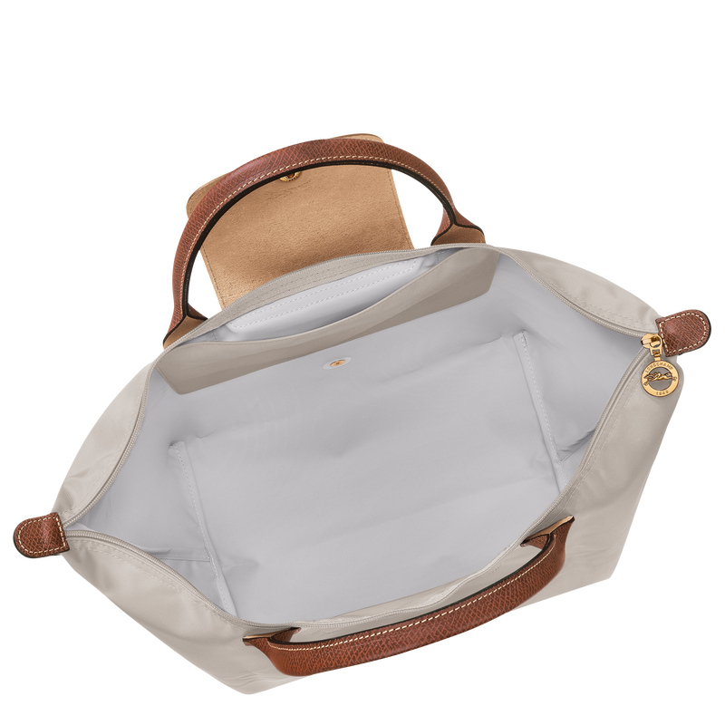 Le Pliage Original M 手提包 , 鹅卵石色 - 再生帆布  - 查看 4 6