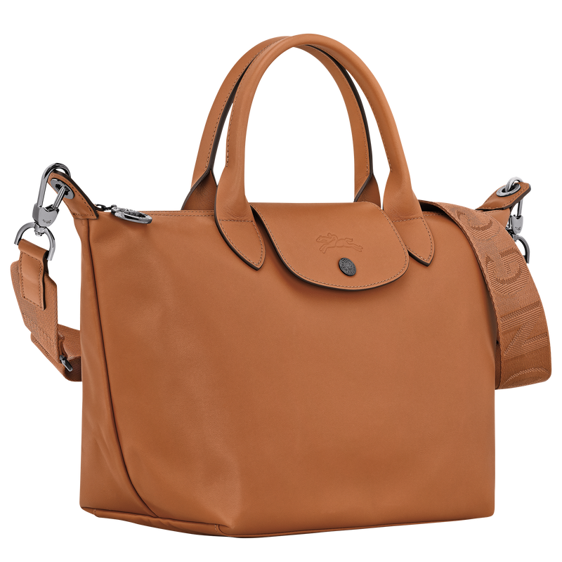 Le Pliage Xtra S Handbag , Cashew - Leather  - View 2 of  5