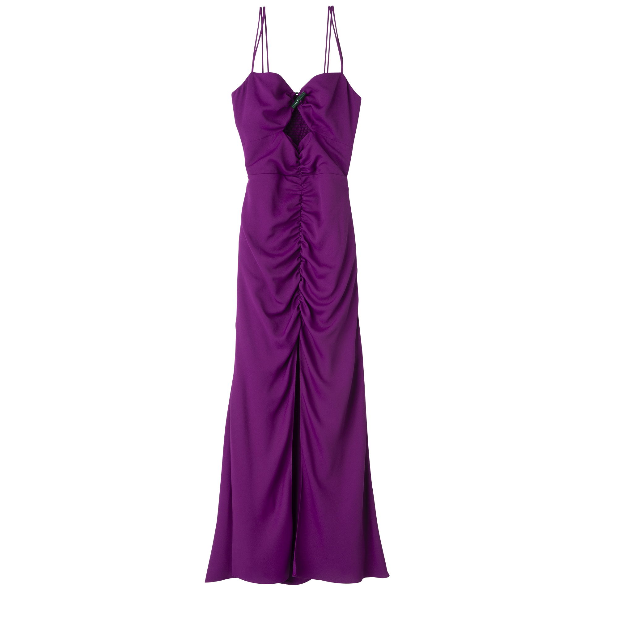 null 中长款连衣裙, 紫色