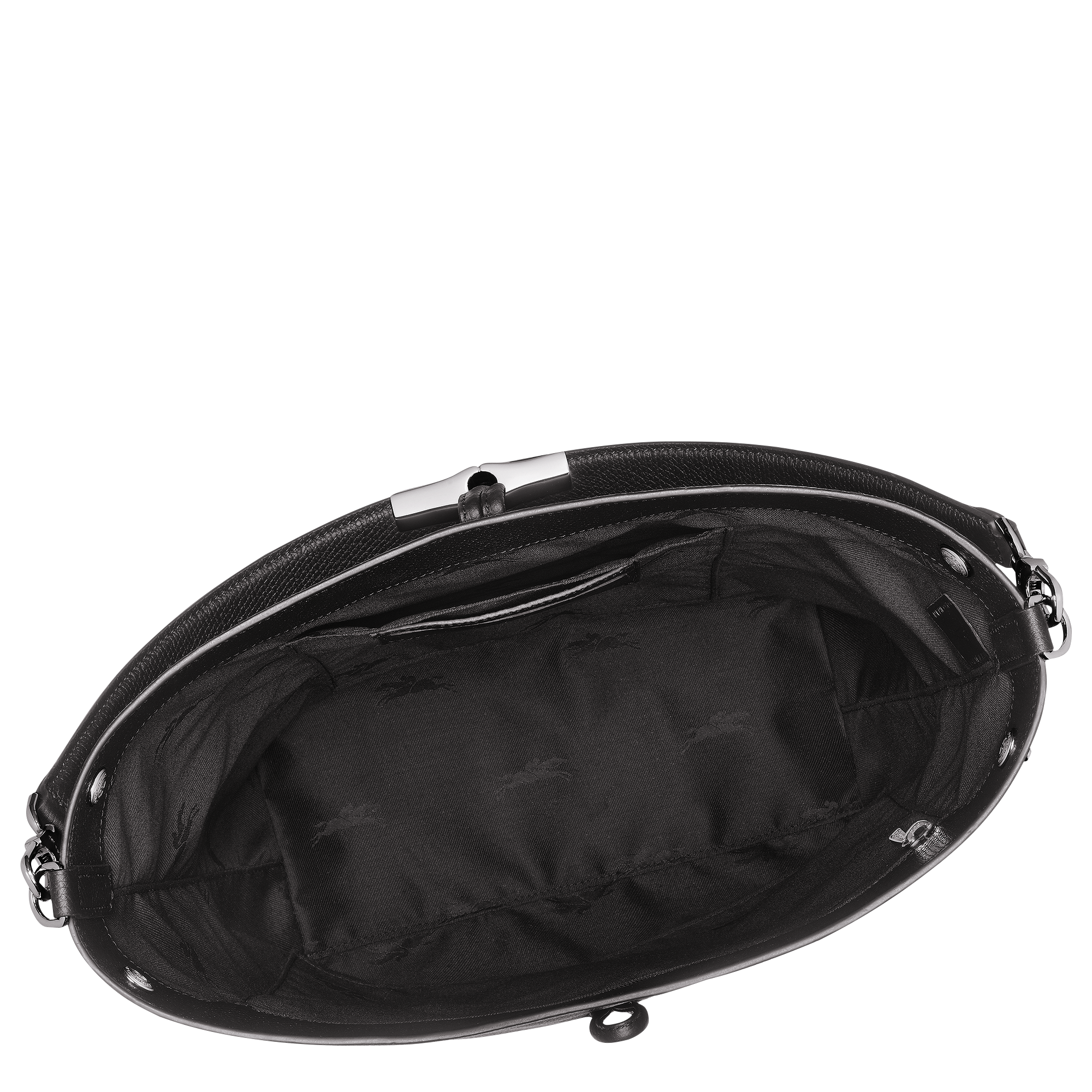 单肩包 M, 黑色 - 查看 5
6 - 放大 Le Roseau 单肩包 M, 黑色