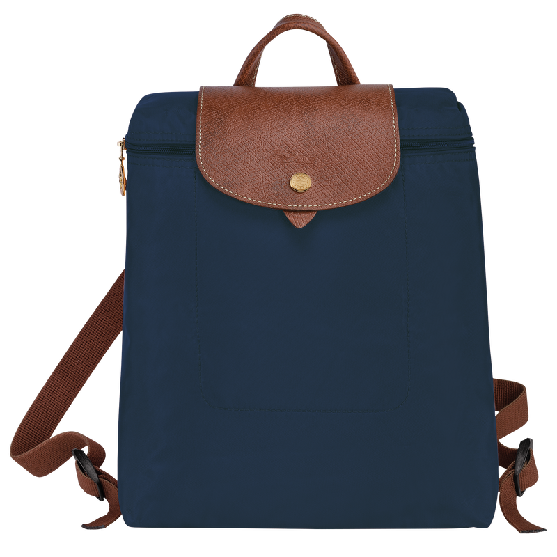 Le Pliage Original M Backpack , Navy - Recycled canvas  - View 1 of  6