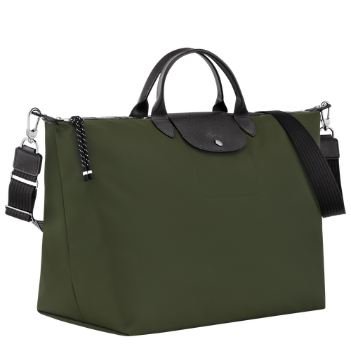 Le Pliage Energy S Travel bag , Khaki - Recycled canvas - View 3 of  6
