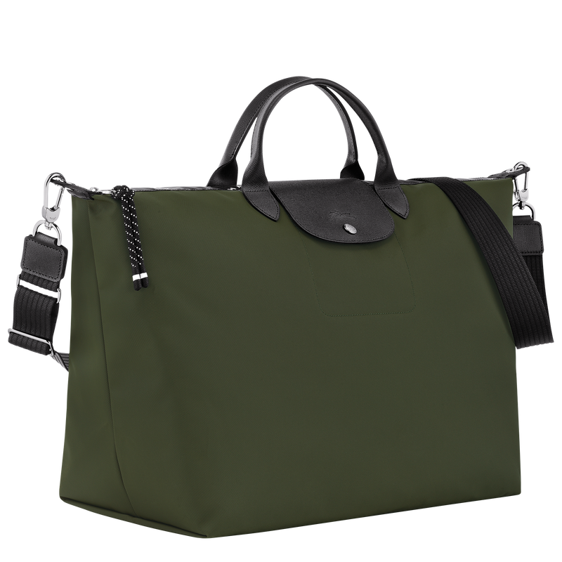 Le Pliage Energy S Travel bag , Khaki - Recycled canvas  - View 3 of  6