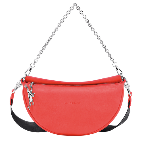 Smile S Crossbody bag , Strawberry - Leather - View 1 of  7