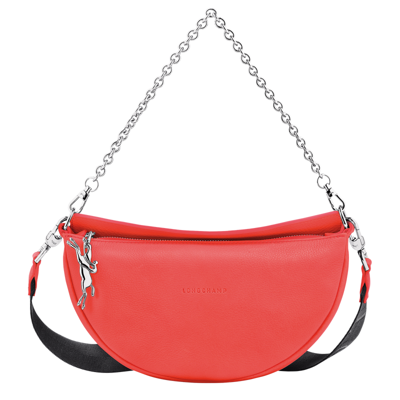 Smile S Crossbody bag , Strawberry - Leather  - View 1 of  7
