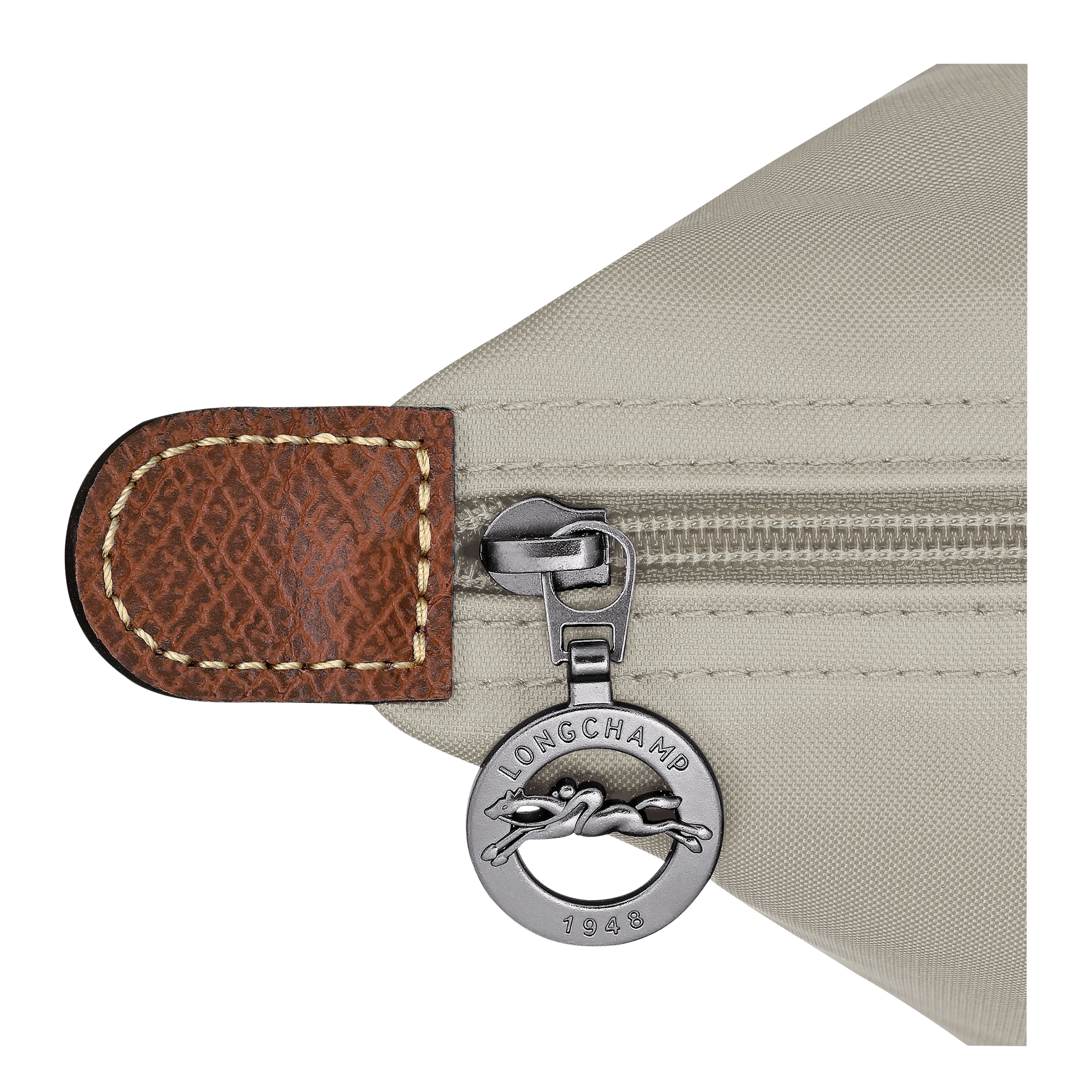 Le Pliage Original Handbag L, Pebble