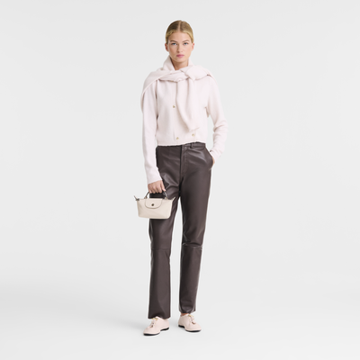 Le Pliage Xtra XS 手提包 , 米白色 - 皮革