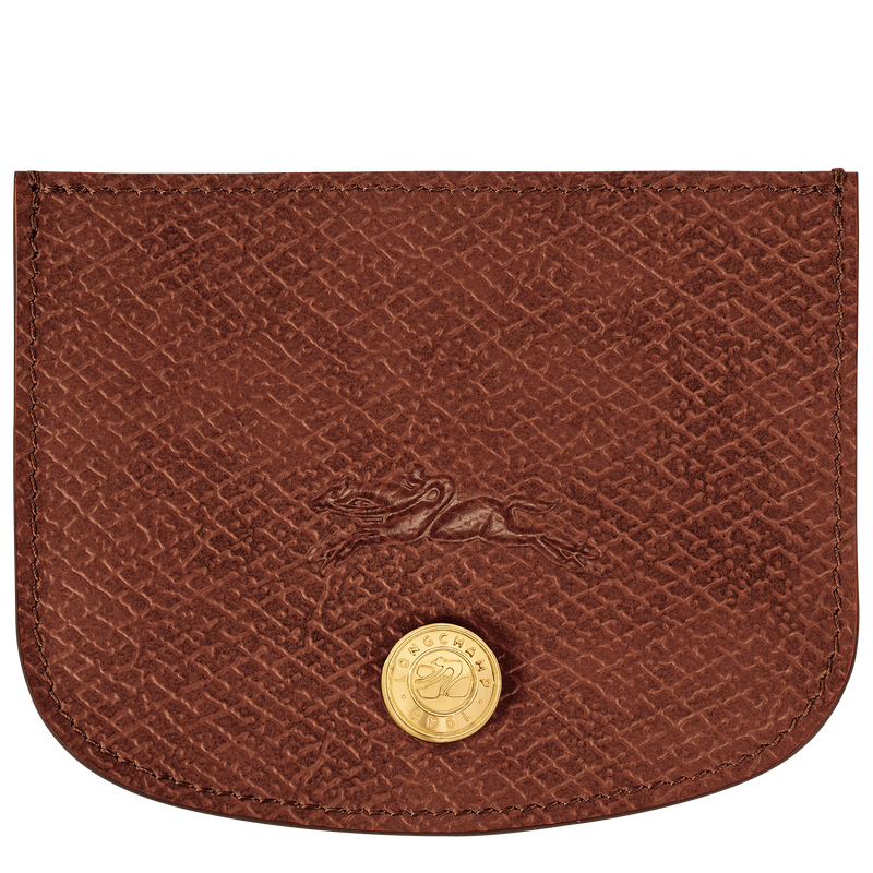 Épure Card holder , Brown - Leather  - View 1 of  2