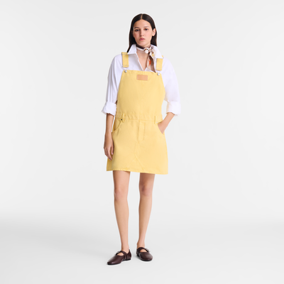 Dress , Yellow Chick - Overdyed cotton
