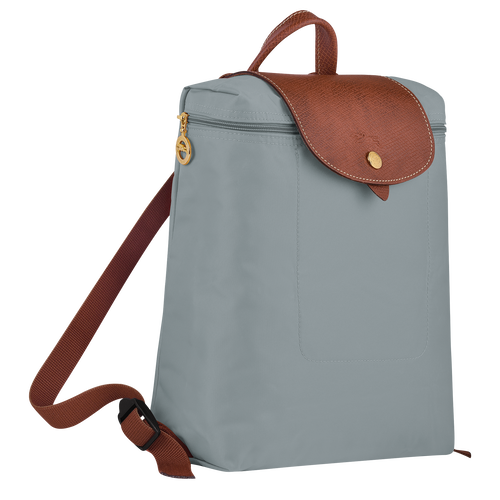 Le Pliage Original M Backpack , Steel - Recycled canvas - View 3 of  7