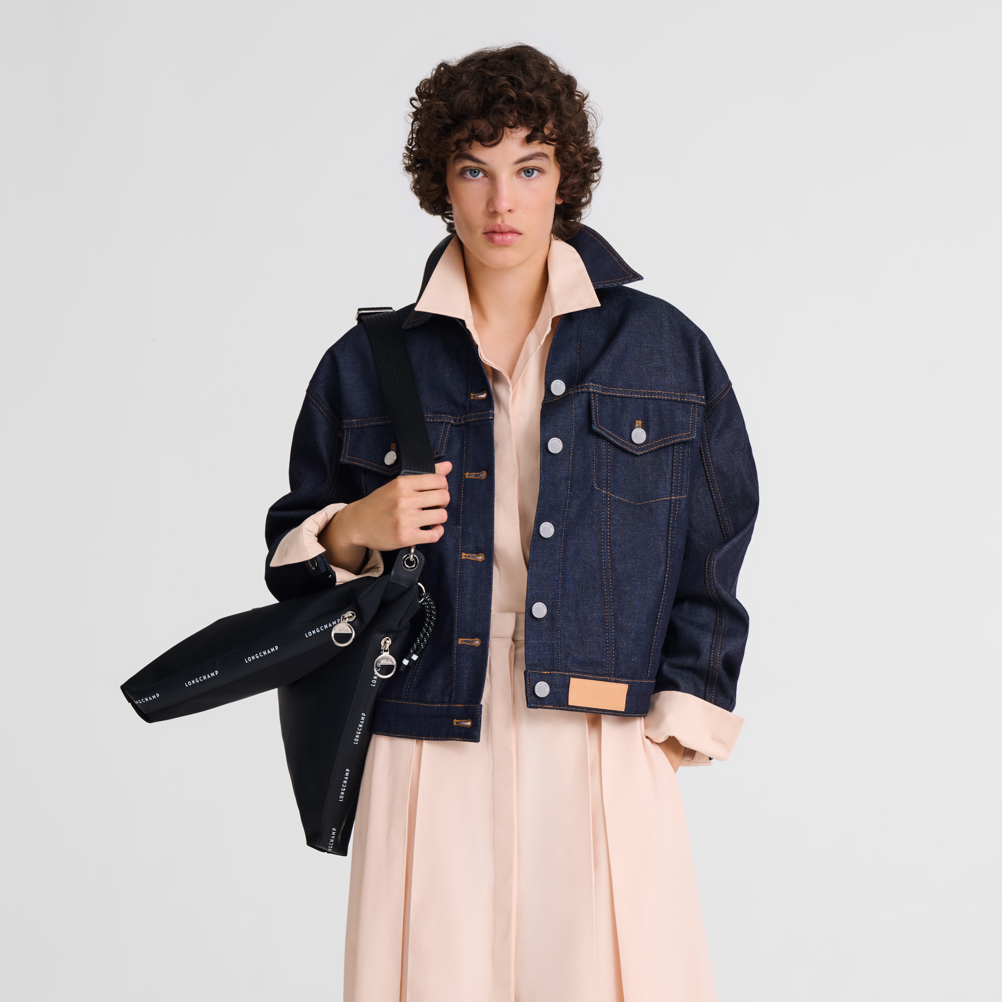 Le Pliage Energy 斜挎包 XL, 黑色