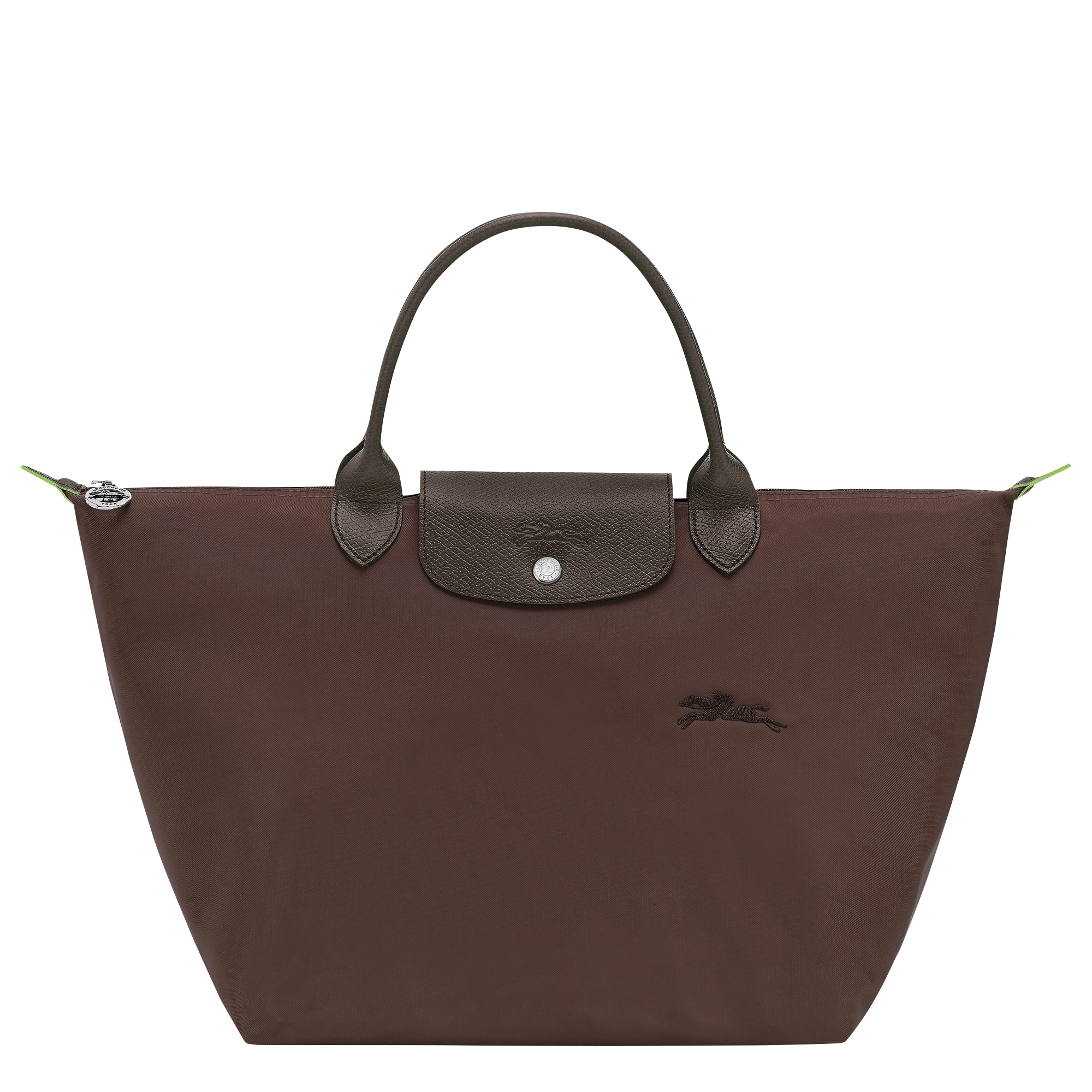 Le Pliage Green Handbag M, Mocha