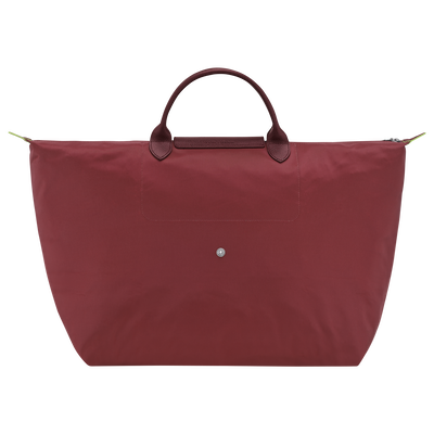 Le Pliage Green 旅行包 L, 石榴色