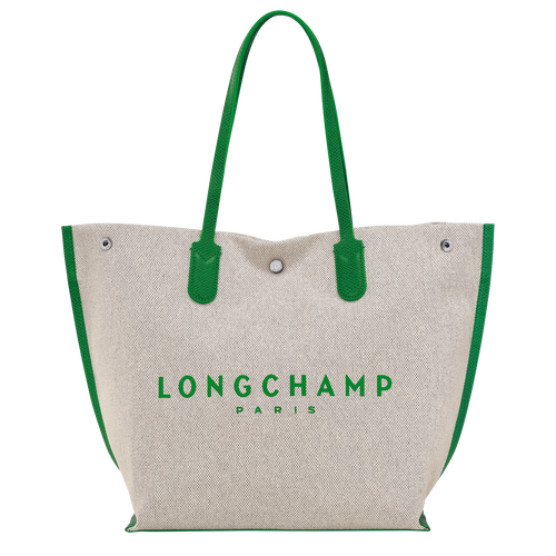 Essential L L 号购物袋 , 绿色 - 帆布 - 查看 1 7