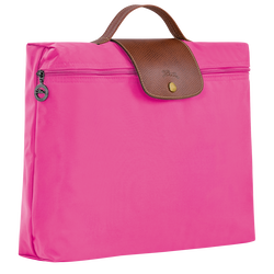 Le Pliage Original S Briefcase , Candy - Recycled canvas