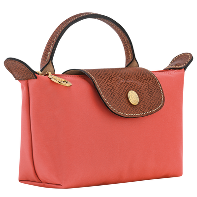 Le Pliage Original Pouch with handle, Strawberry