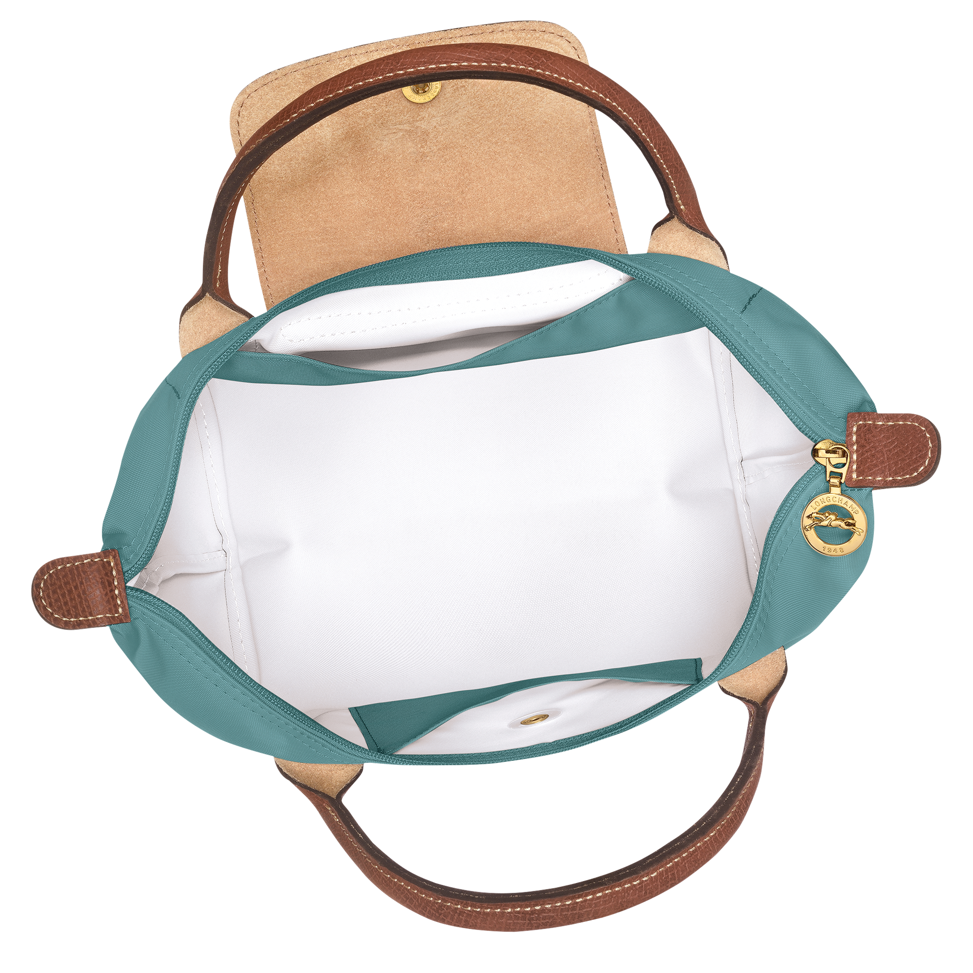 手提包 S, 尤加利绿 - 查看 5
        7 - 放大 Le Pliage Original 手提包 S, 尤加利绿