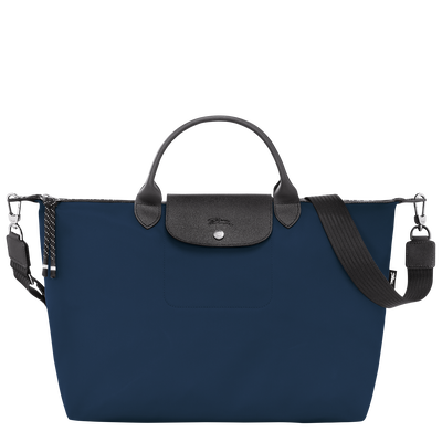 Le Pliage Energy XL 大号手提包 , 海军蓝色 - 再生帆布