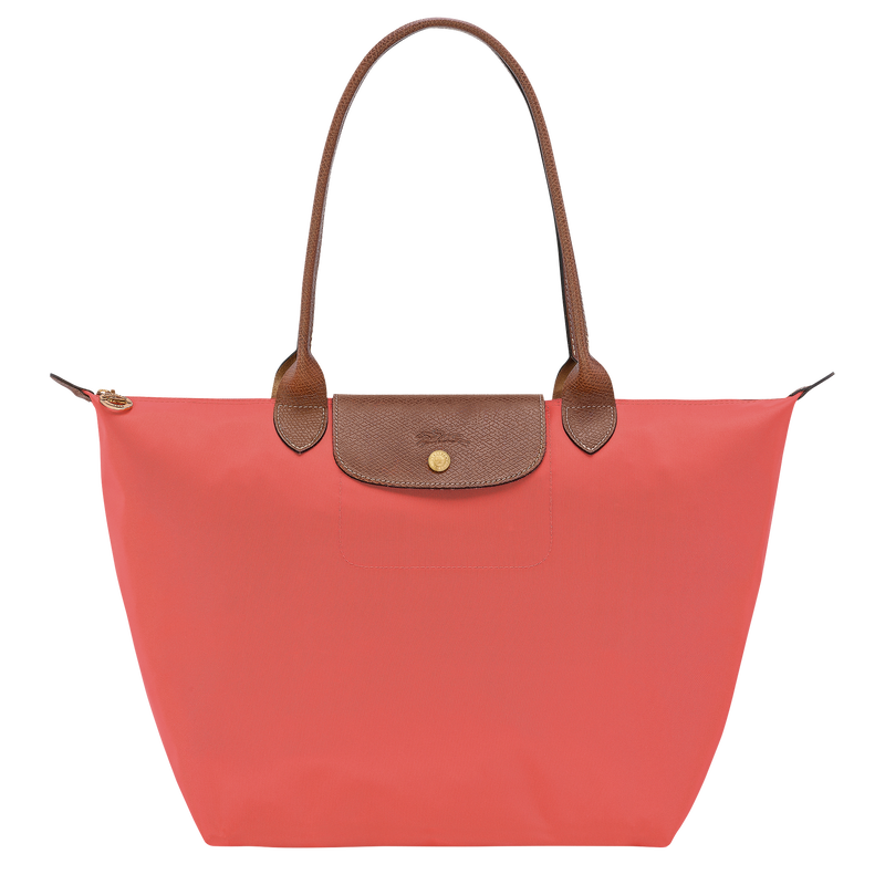 Le Pliage Original L Tote bag , Strawberry - Recycled canvas  - View 1 of  6