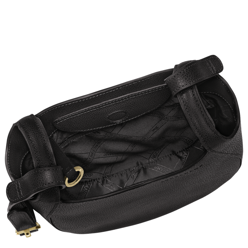 Le Foulonné S Crossbody bag , Black - Leather  - View 5 of  6