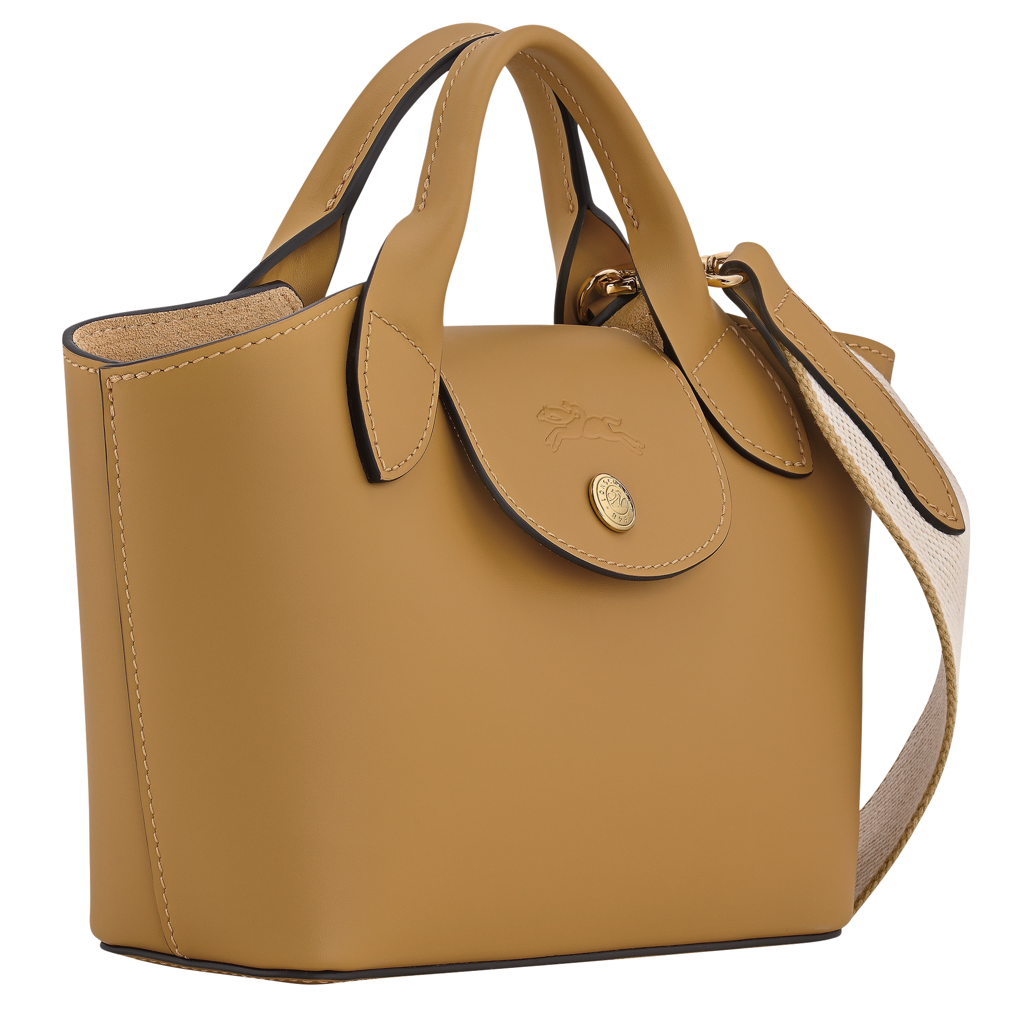 Tote bag XS, Nutmeg - View 3 of
6 - zoom in Épure Tote bag XS, Nutmeg