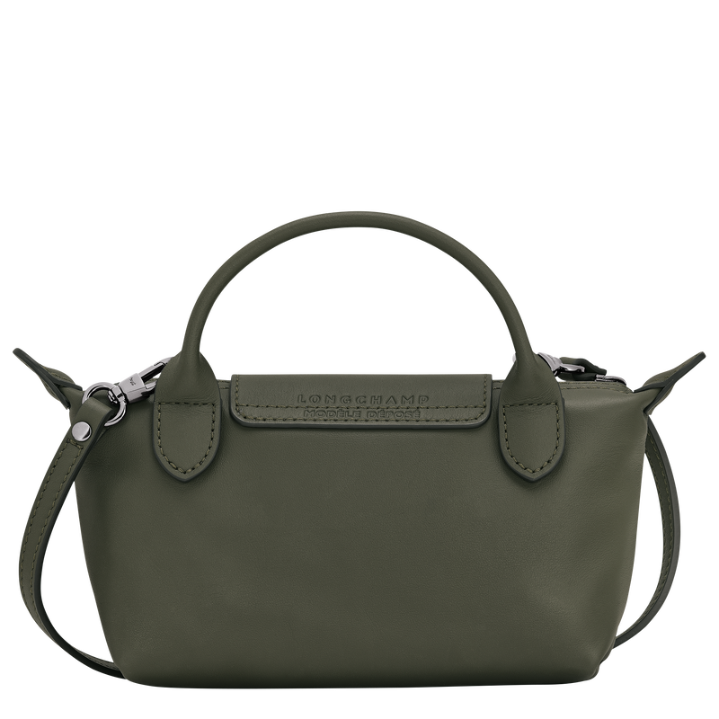 Le Pliage Xtra XS 手拿包 , 冷杉色 - 皮革  - 查看 4 6