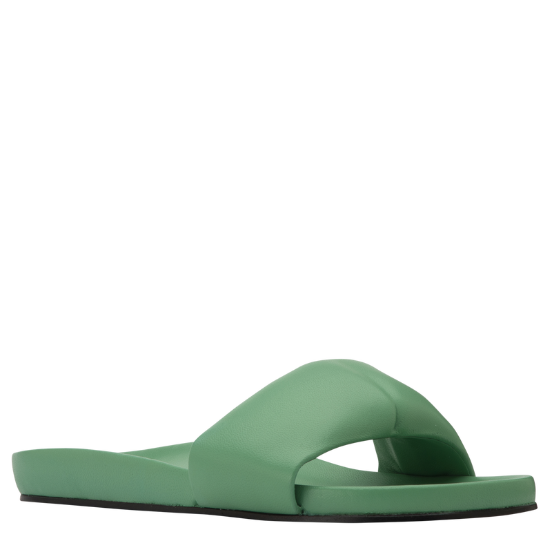 Roseau Mules , Mint - Leather  - View 2 of  3