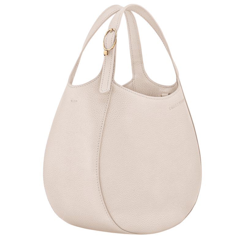 Le Foulonné S 手提包 , 纸张白 - 皮革  - 查看 3 7